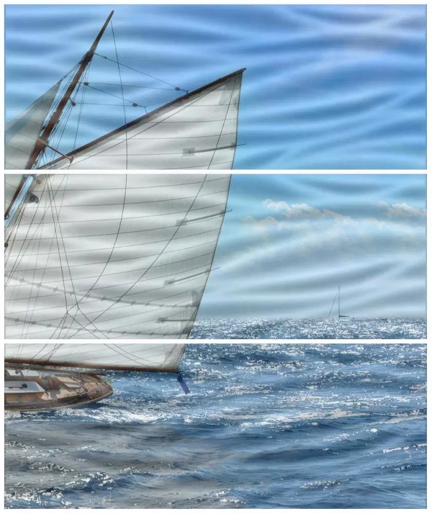 Панно настенное Cerrol Formula Regatta B Wave x3