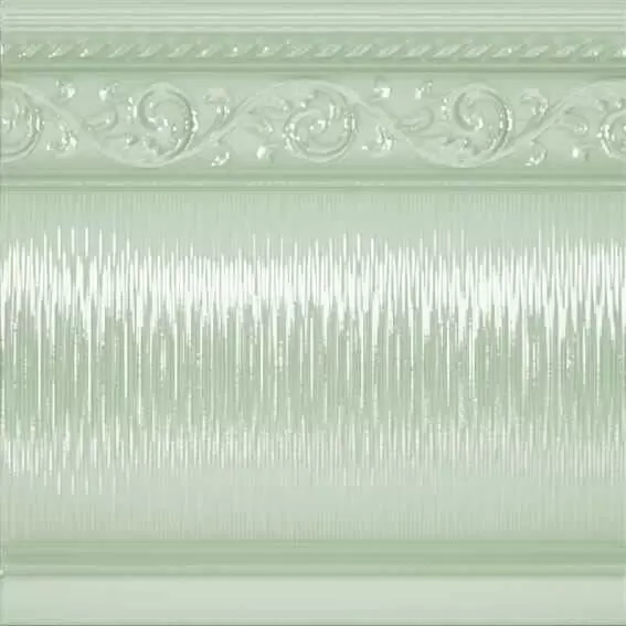 Плинтус Carmen Caprichosa Zocalo Yara Verde Pastel 15x15