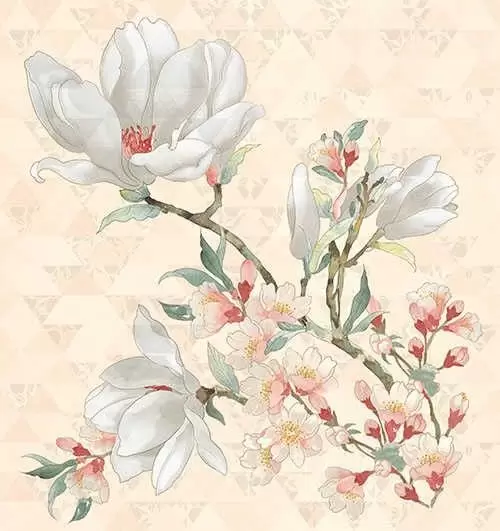 Панно настенное Kerlife Primavera Magnolia Crema