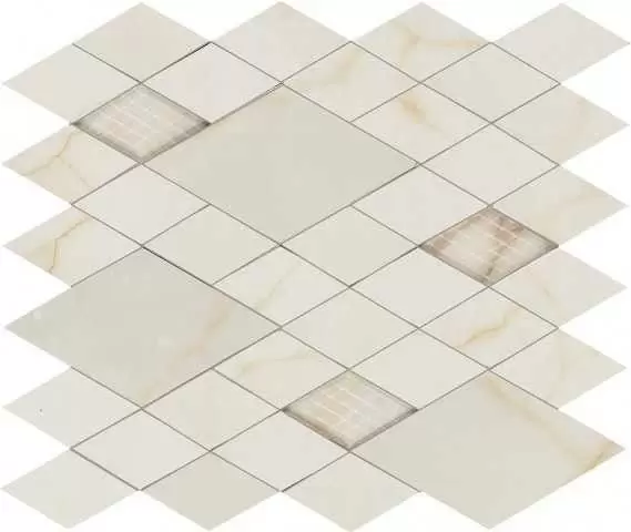 Мозаика Piemme Majestic Net onyx lev 31x35