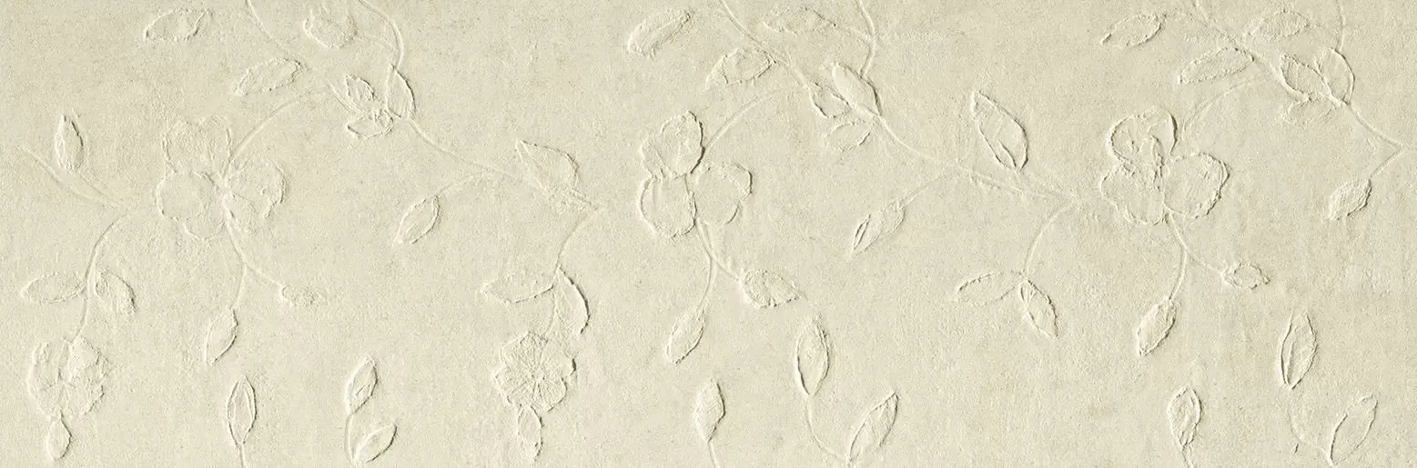 Керамическая плитка STONE fOIR LS  Flower Beige  для стен 30,5x91,5
