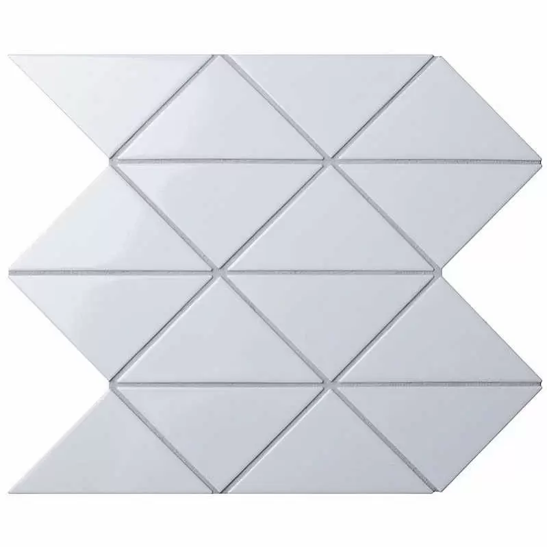 Мозаика Starmosaic Керамическая Tr. White Zip Glossy