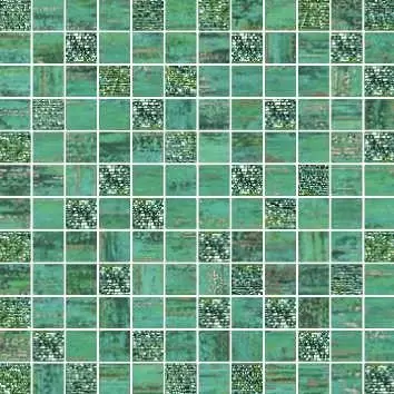 Мозаика Brennero Folli Follie Mosaico Lux Quadretti Verde