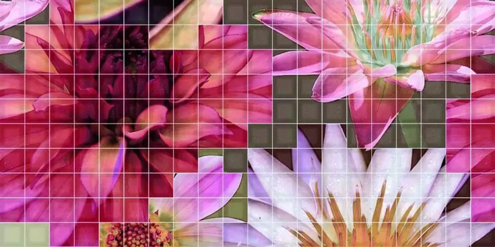 Декор настенный Fanal Mosaico beige Flor 1