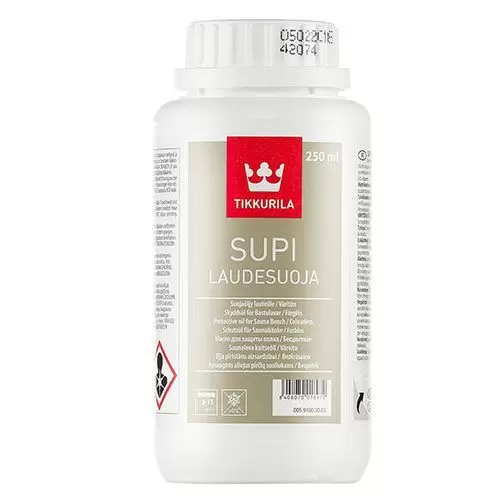 Масло специальное Tikkurila Supi Laudesuoja для саун 0,25 л