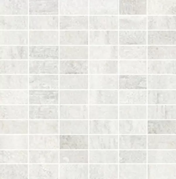Мозаика Brennero Concrete Mosaico Rettangoli Concrete Unito White