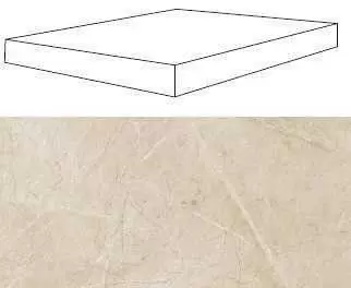 Ступень Atlas Concorde Supernova Stone Ivory Scalino laterale dx 33x120