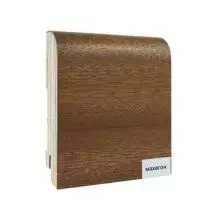 Плинтус шпонированный Finitura Decor 83x19x2400 мм Махагон