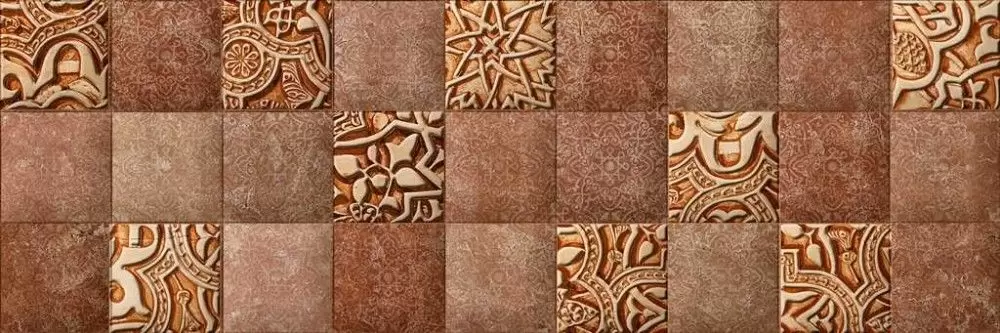 Декор настенный Cersanit Morocco Коричневый Mosaika