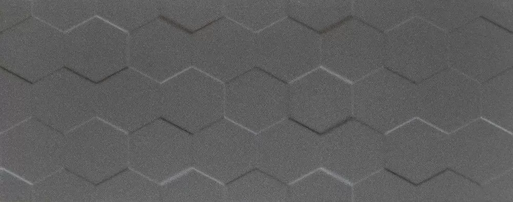 Плитка настенная Tubadzin Elementary W- Graphite hex STR