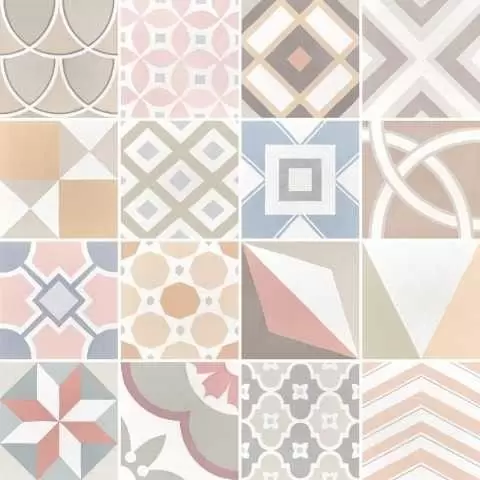 Керамогранит Equipe Caprice Patchwork Pastel