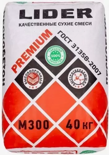 Пескобетон Лидер М300 40кг