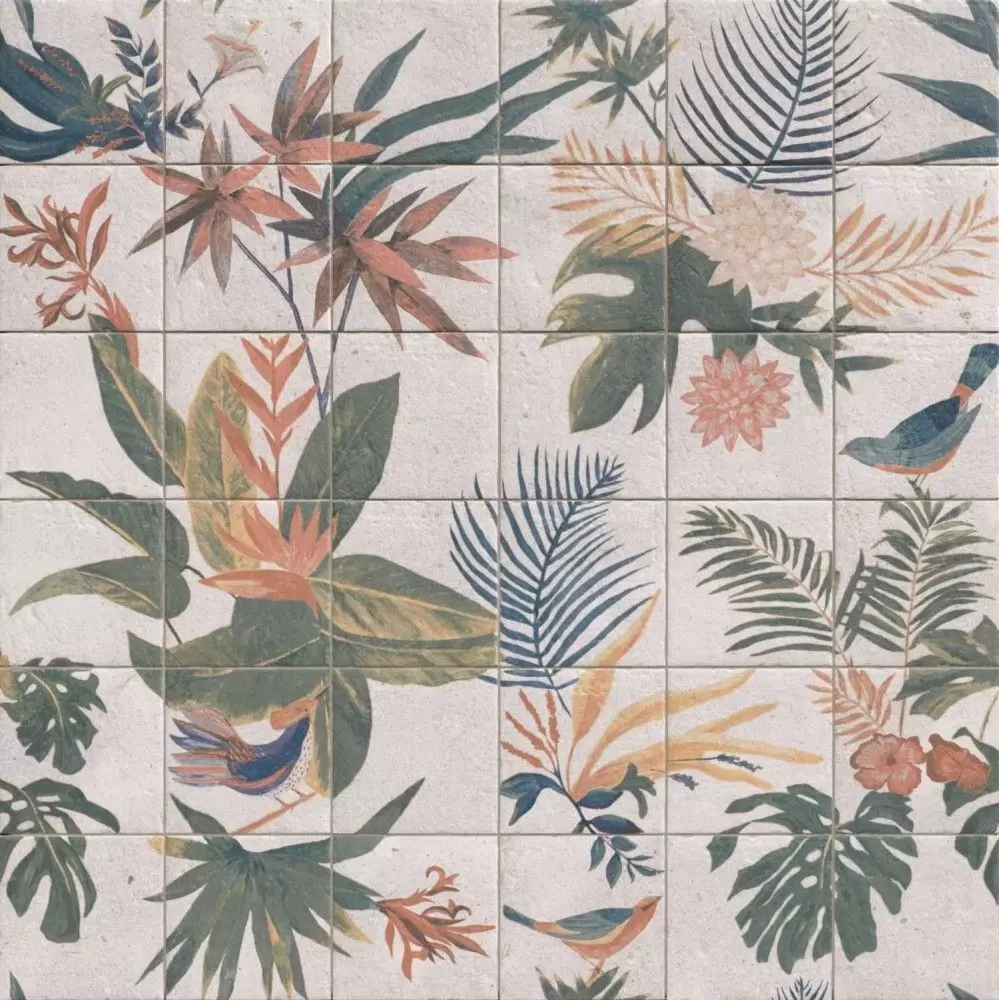 Панно настенное Mainzu Bali-Stone Mural Samui 120x120