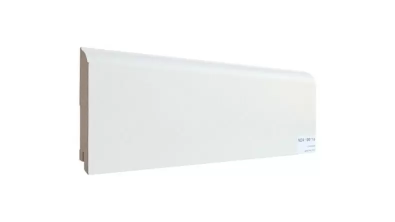 Плинтус МДФ Finitura Decor под покраску 100х16х2440 вставка фигурная 12*30