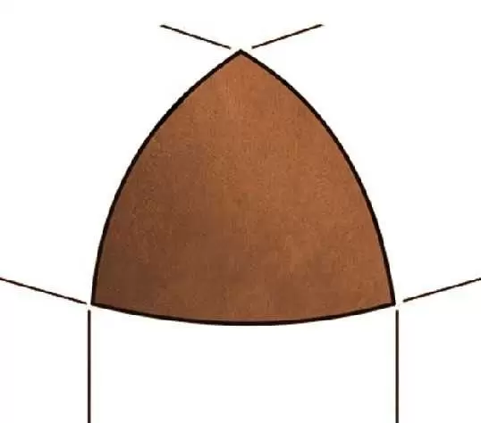 Бордюр настенный FAP Ceramiche Creta Ocra Ae Spigolo