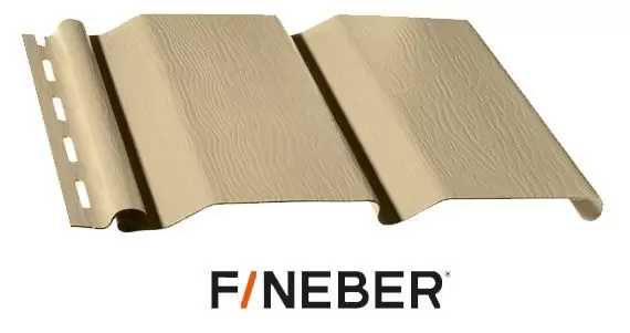 Сайдинг виниловый FineBer Standart Classic Color Бежевый