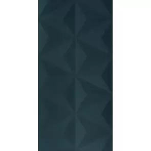 Керамическая плитка 4D Diamond Deep Blue Matt Rett для стен 40x80