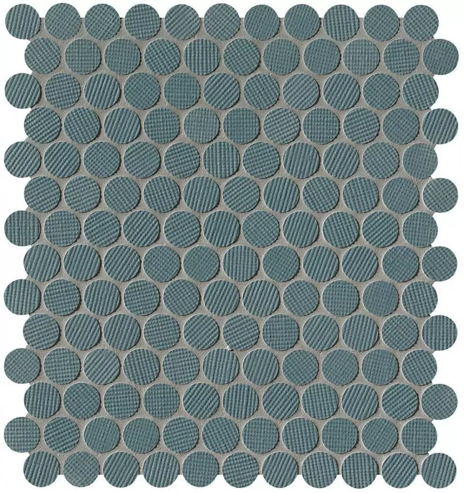 Мозаика FAP Ceramiche Milano Blu Round Mos.