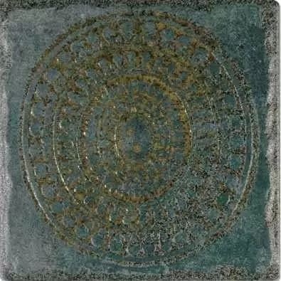 Декор керамогранит Cerdomus Kyrah BR 1-4 Golden Green 20x20