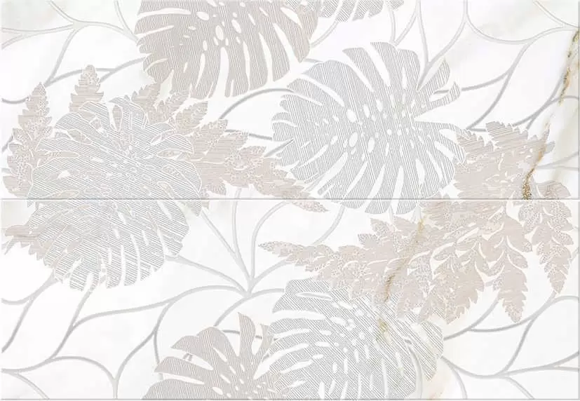 Панно настенное Eletto Ceramica Calacatta Fern компл. из 2шт