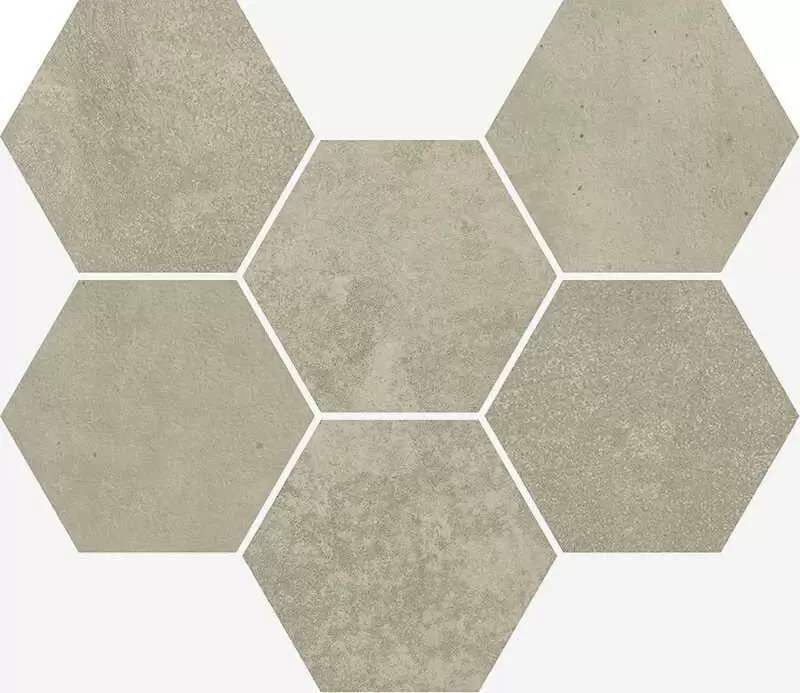 Мозаика Italon Terraviva Hexagon Greige 30x30