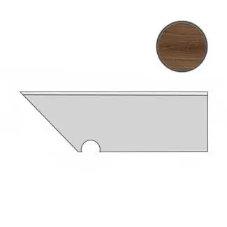 Плинтус Atlas Concorde Italy Heartwood Brandy Battiscopa Sag.SX
