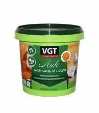 Лак акриловый для бань и саун VGT 2.2 кг