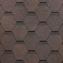 Гибкая черепица Дёке PIE STANDARD СОТА КОРИЧНЕВЙ