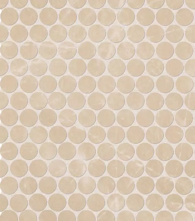 Мозаика FAP Ceramiche Roma Diamond Beige Duna Round Gres Mos.