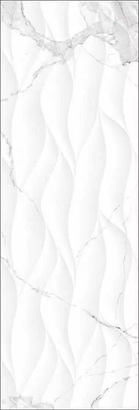 Декор настенный Creto Avenzo Silver W M STR R Glossy 1