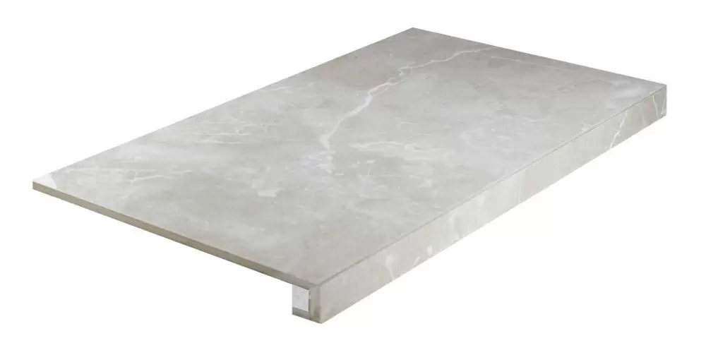 Ступень Velsaa Gris Mramor Selecion Grigo Grey 33х60 с капиносом
