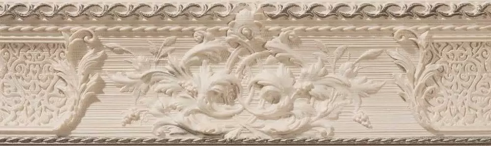 Бордюр настенный Azulev Delice Listelo Decoro Marfil 9x29