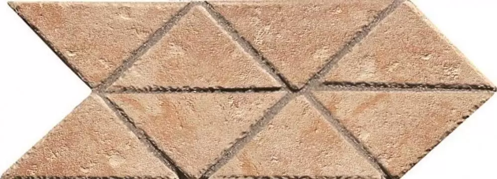 Декор керамогранит ABK Petraia Freccia Triang. Beige