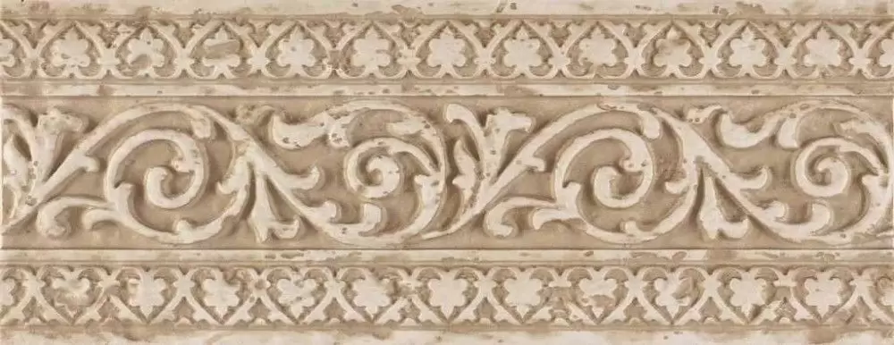 Бордюр настенный Saloni Tivoli Listelo Blason Crema