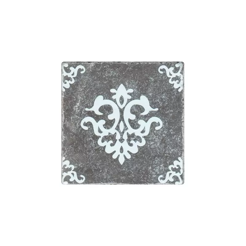 Мрамор BLACK MARBLE Motif №3 Черный Декор 10x10