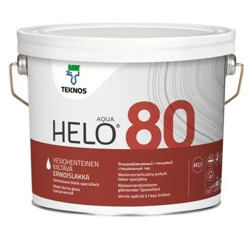 Лак полиуретановый Teknos Helo Aqua 80 2,7 л