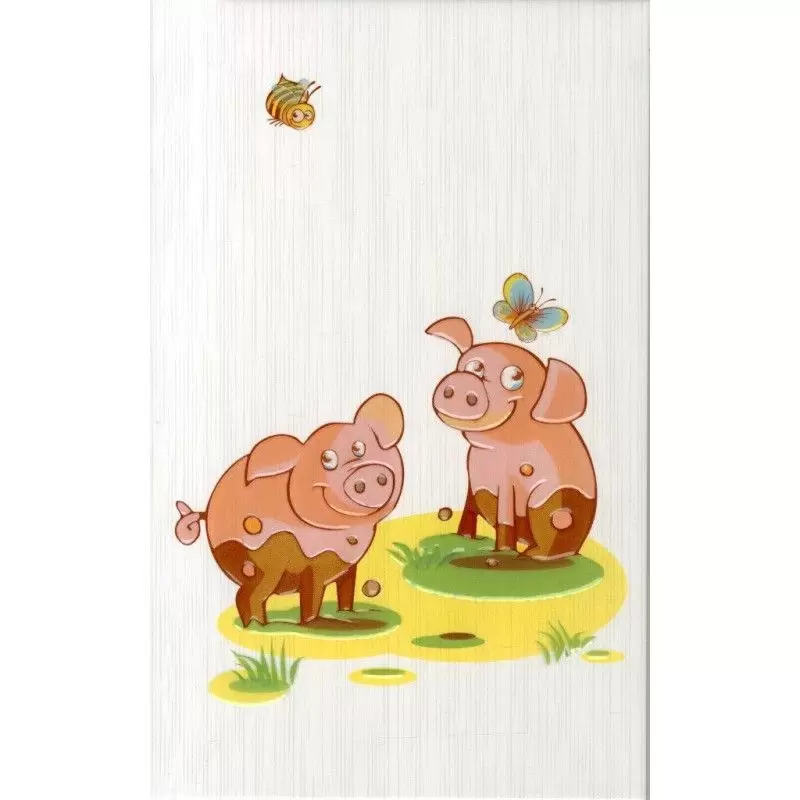 Керамическая плитка Фиори FIORI ЯСЛИ 347002 Декор 25x40