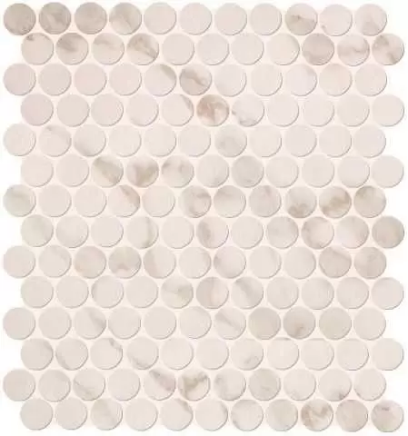 Мозаика FAP Ceramiche Roma Calacatta Round Mosaico