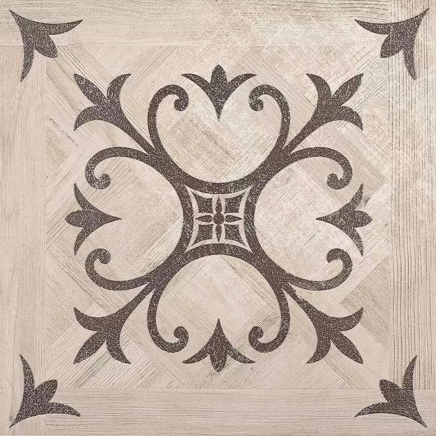 Декор керамогранит Ariana Ceramica Larix Tarsie Perla Ins Decor 60X60