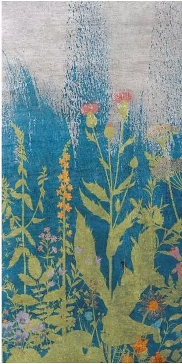 Декор настенный ABK Wide-Style Botanic Blue A