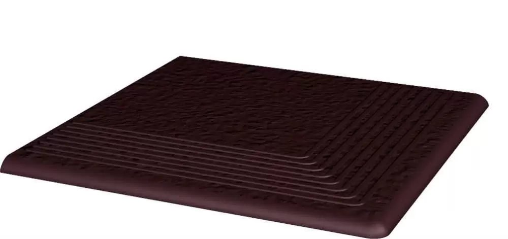 Ступень Paradyz Natural Brown Клинкер Duro Угловая Структурная
