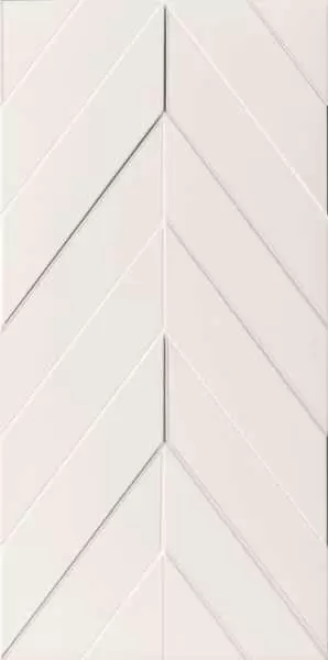 Плитка настенная Marca Corona 4D Chevron White Matt Rett