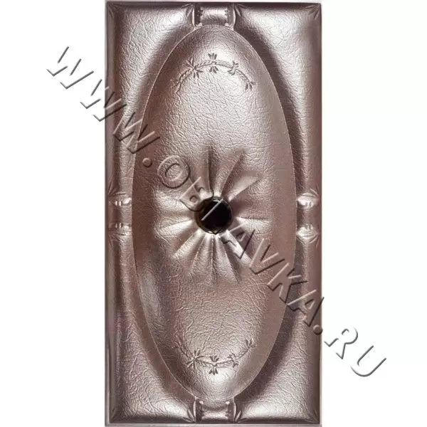 3D стеновая панель Сан-Ремо; Цвет: Polo chocolate, Размер, мм: 300х600