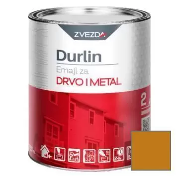 Эмаль по дереву и металлу Zvezda Durlin Emajl za Drvo I Metal охра 5 л