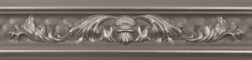 Бордюр настенный Delacora Moncada Crema Brown Roseton 6x25.3