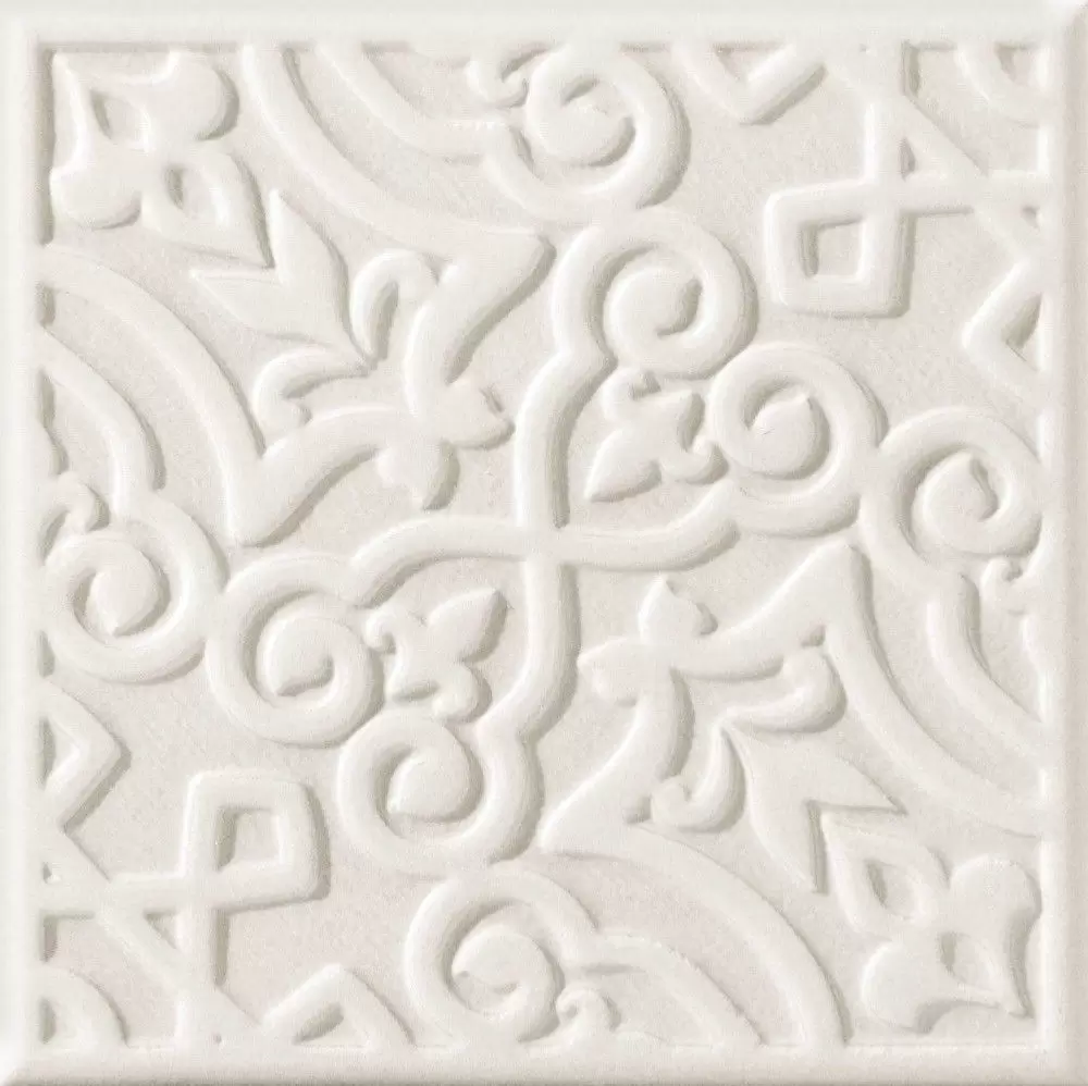 Декор настенный Tubadzin Majolika 20x20 D-grey D STR