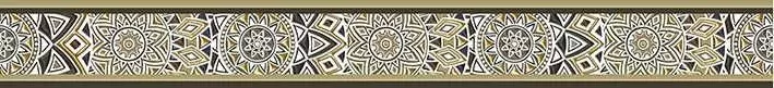 Бордюр настенный Alma Ceramica Harisma Мультиколор 2