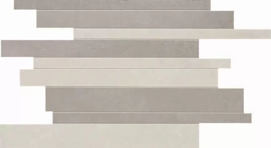 Мозаика ABK Docks Mosaico Brick White Silver