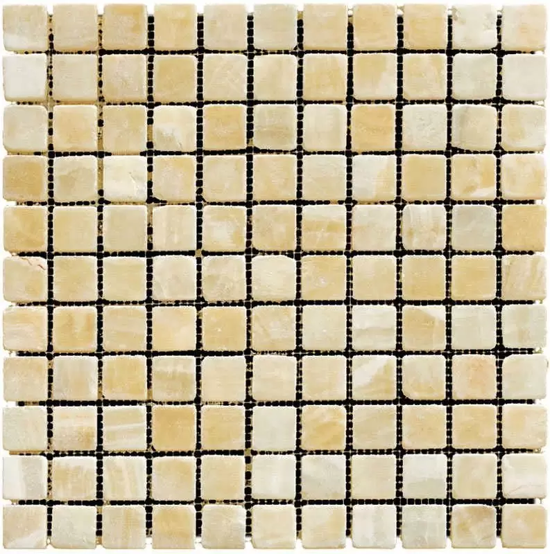 Мозаика Natural Mosaic Adriatica M073-25T Onyx Yellow