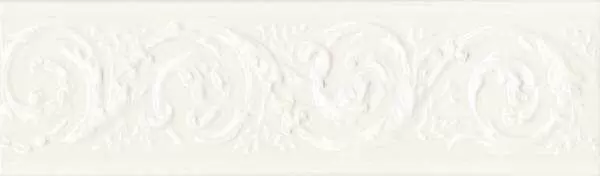 Бордюр настенный Ariana Ceramica Neo classica B Co Puro L Stucchi 10X33,3